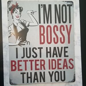 Retro Style Metal Sign - 15in X 12in